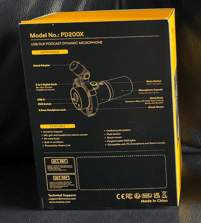 Maono USB/XLR Podcast Dynamic Microphone PD200X Review