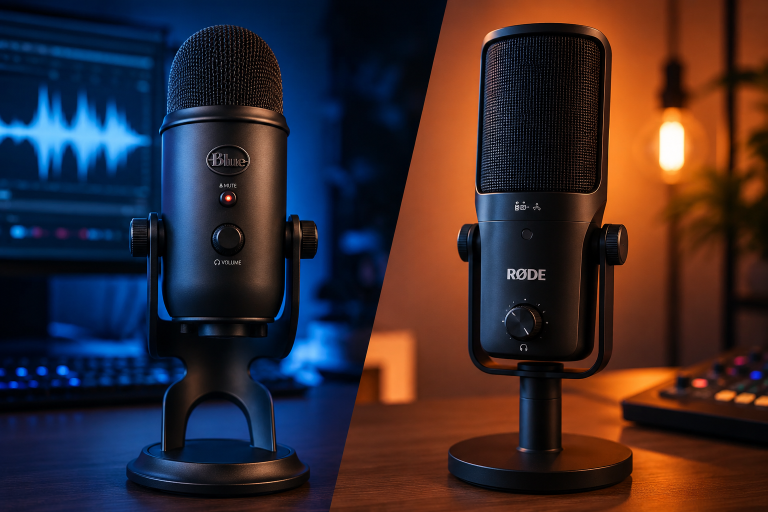 Blue Yeti vs Rode NT-USB: Which USB Microphone Is Better for Streaming, Podcasting, and Recording?