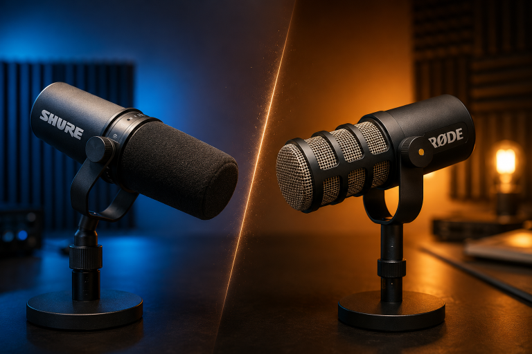 Shure vs Rode Microphones: Which Brand Is Better for Podcasting, Streaming, and Vocals?