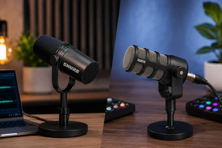 Shure MV7 vs Rode PodMic: Which Microphone Is Better?