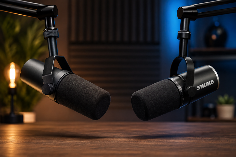 SM7B vs MV7 for Podcasting: Which Shure Mic Should You Choose?